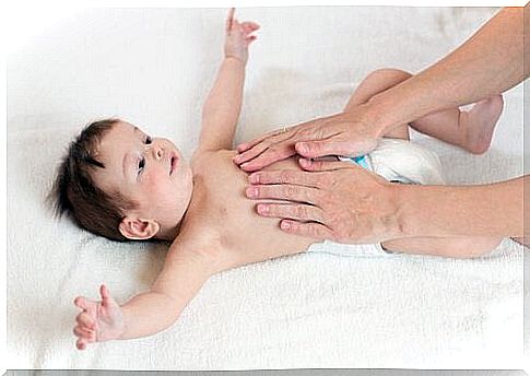 Baby massage helps develop nervous system