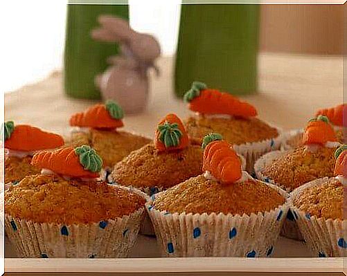 Carrot muffins for kids