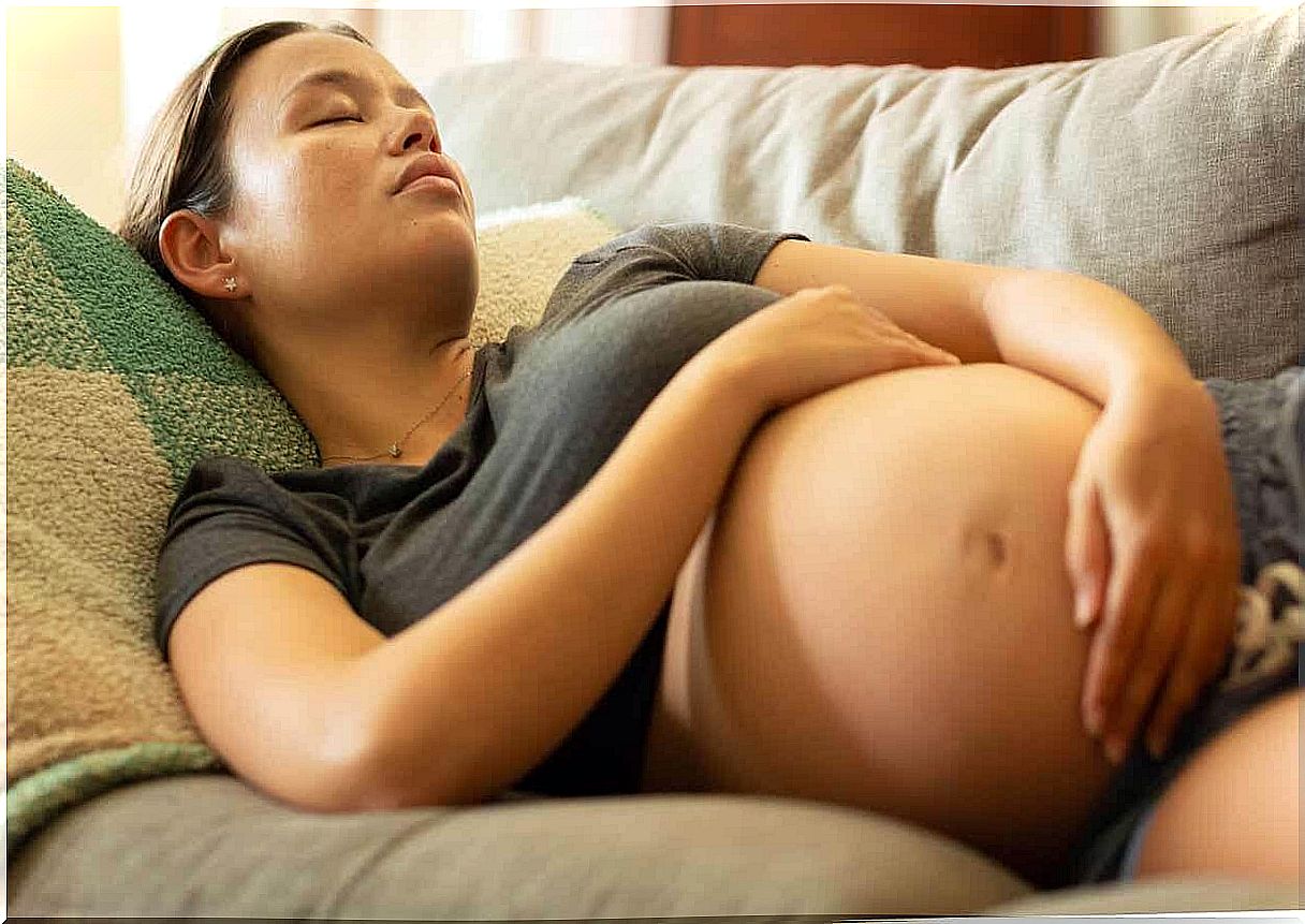 pregnant woman