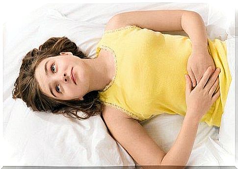 Abdominal pain during menstruation