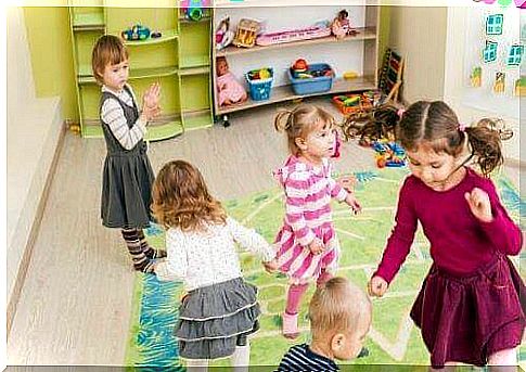 Children learn social skills through play