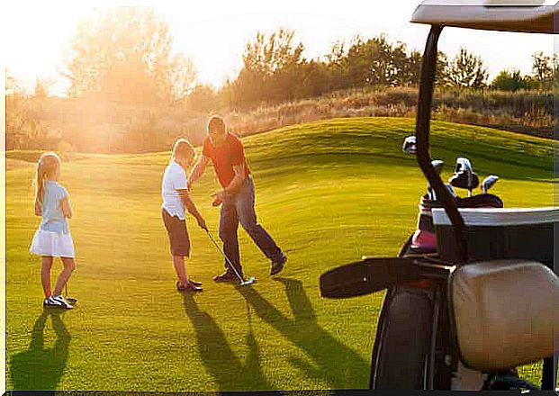 Golf is a peaceful sport for children with asthma