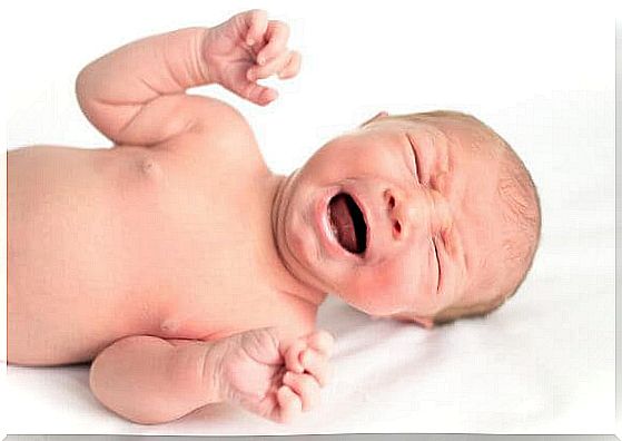 Baby with colic