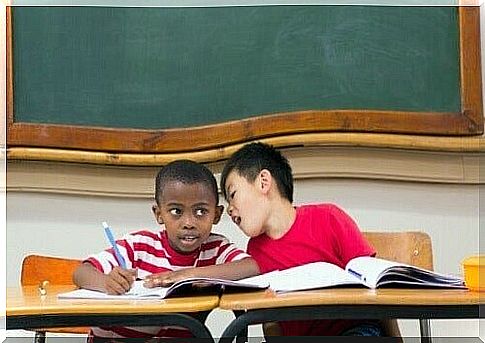 What to do with children who talk too much in class