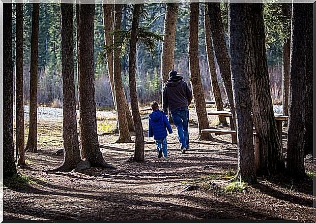 Father and son